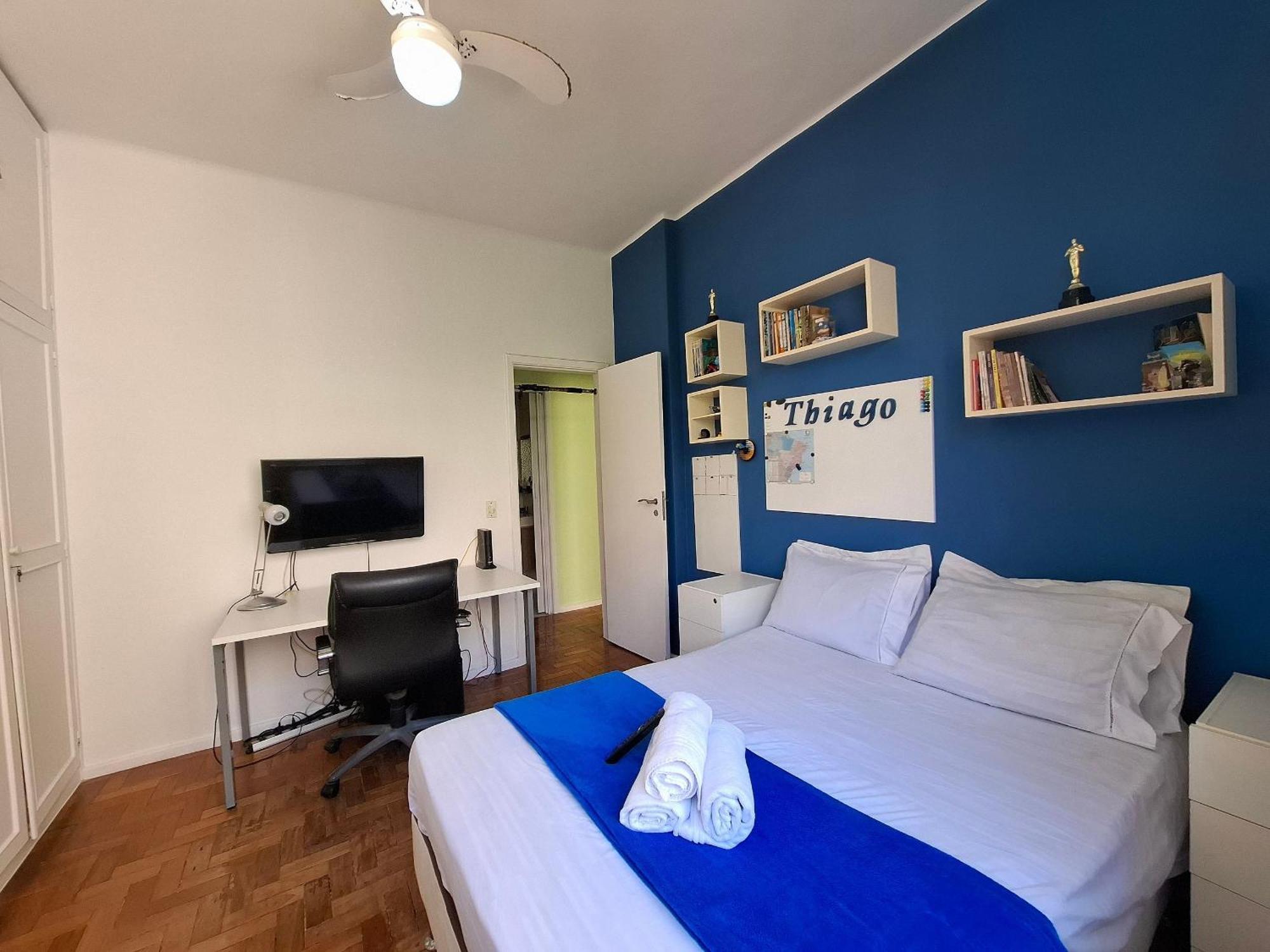 Apartamento Plaza Copacabana - 4 Hospedes, Conforto E *